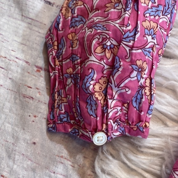 J. Crew Embroidered Cotton Voile Top in Block Print sz XS - Picture 8 of 12